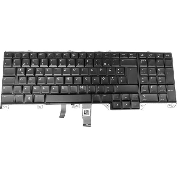 Tastiera Tedesca Tastiera Con Illuminazione Compatibile Per Dell Alienware 17 R4 (R4-4315)-image