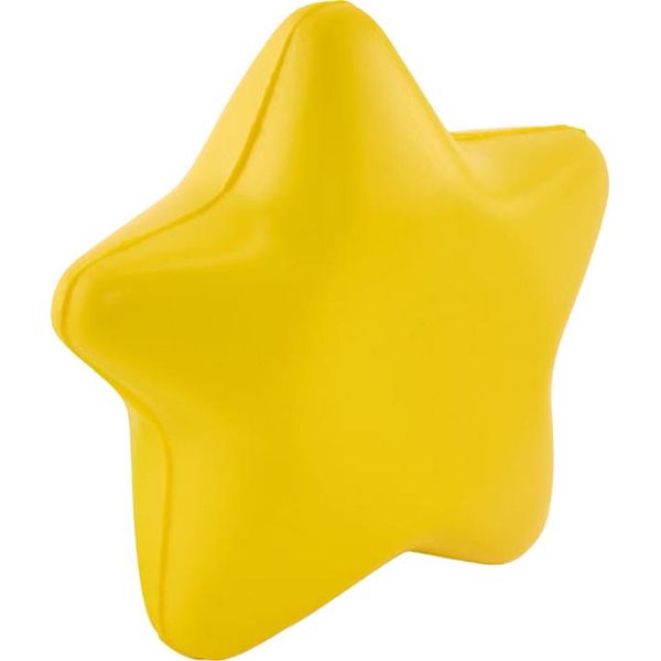 Midocean - Star - Giocattolo Antistress "Starly"",Poliuretanomo904 (Taglia Unica) (Giallo)"-image