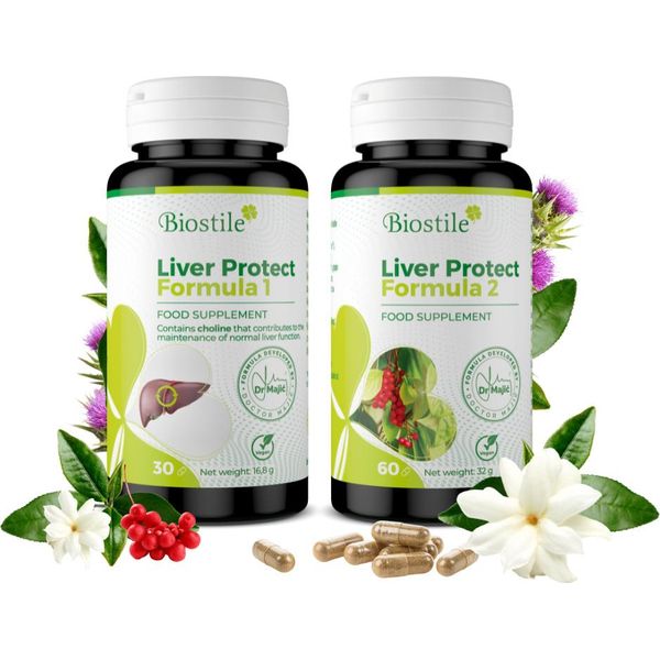 Biostile Liver Protect Complete – Con Cardo Mariano, Colina E Schisandra Per Un’Efficace Disintossicazione Del Fegato-image