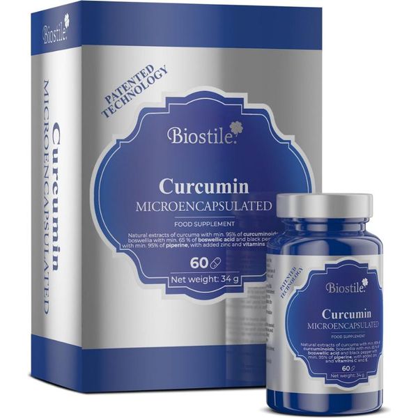 Biostile Curcumin Microencapsulated – Curcumina Per La Protezione Cellulare E Il Supporto Antiossidante-image