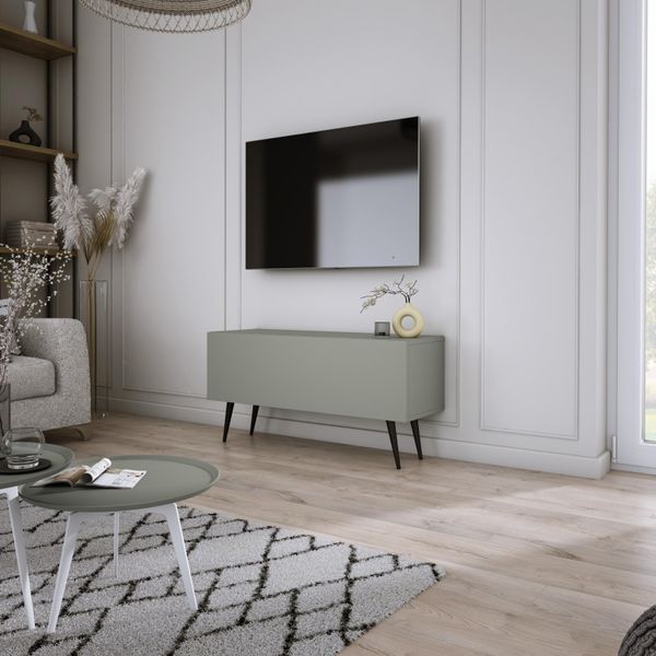Mobile Tv : Aloe, 100 X 52 X 32 Cm, Gambe Nere-image