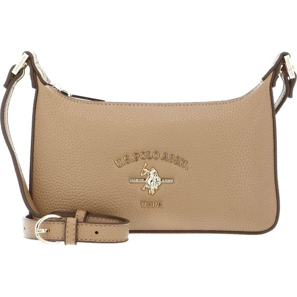 U.S. Polo Assn. Borsa A Tracolla Stanford Mini Bag Biscuit Marrone Chiaro-image