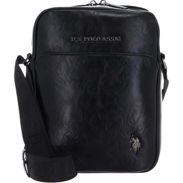 U.S. Polo Assn. Borsa A Tracolla Globetrotter Crossbody Bag Black Nero-image