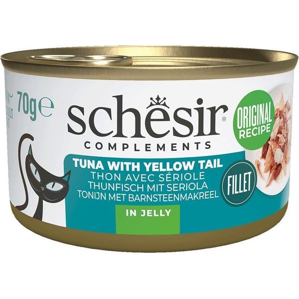 Schesir Tonno Adulto Coda Gialla 70 G-image