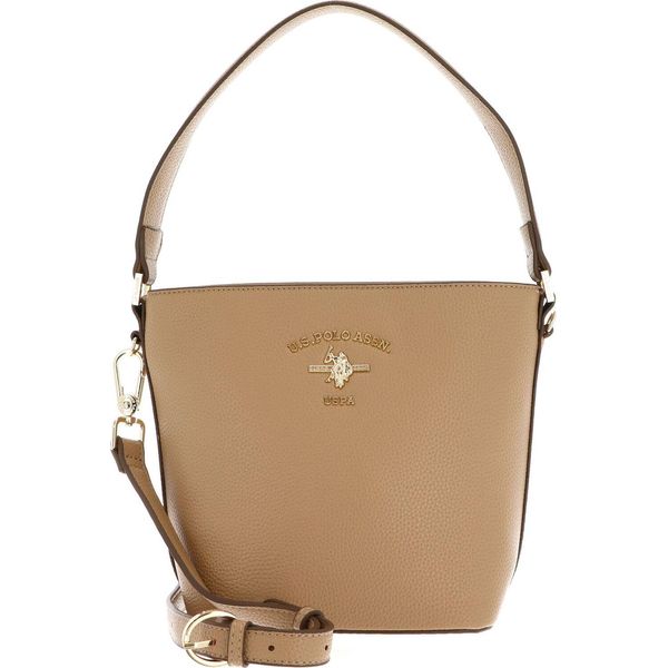 U.S. Polo Assn. Borsetta Borsa A Tracolla Stanford Bucket Bag Biscuit Marrone Chiaro-image