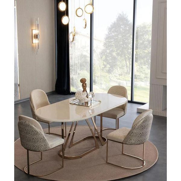Set Da Pranzo Gruppo Di Sedute Gruppo Di Tavoli Tavolo Da Pranzo 4 Sedie Tavolo Da Cucina Sala Da Pranzo-image