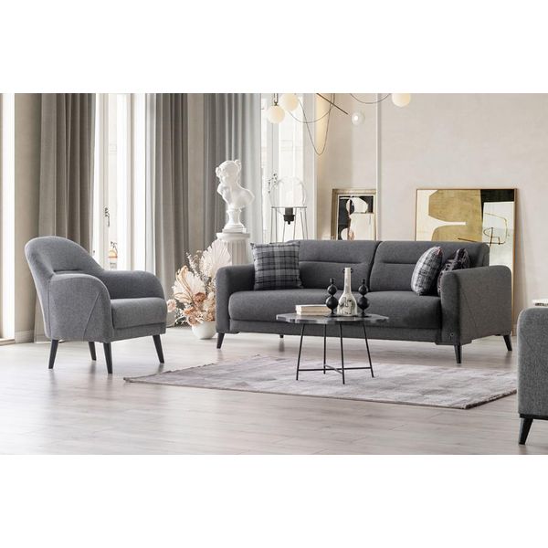 Confortevole Set Di Divani 3+1 Design Elegante Per Una Vita Accogliente Ed Elegante-image