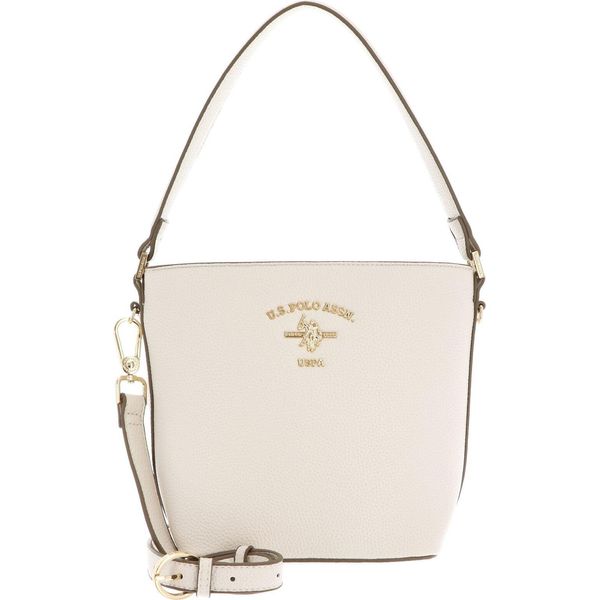 U.S. Polo Assn. Borsetta Borsa A Tracolla Stanford Bucket Bag Cream White Avorio-image