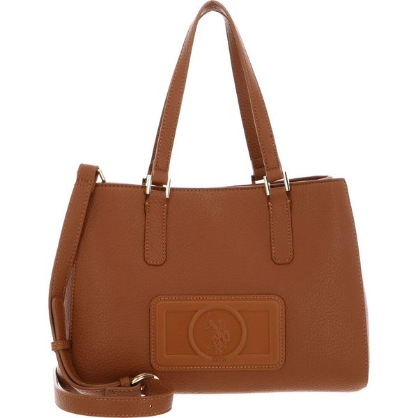 U.S. Polo Assn. Borsetta Borsa A Tracolla Manipur Double Handle Bag Tan Terracotta-image