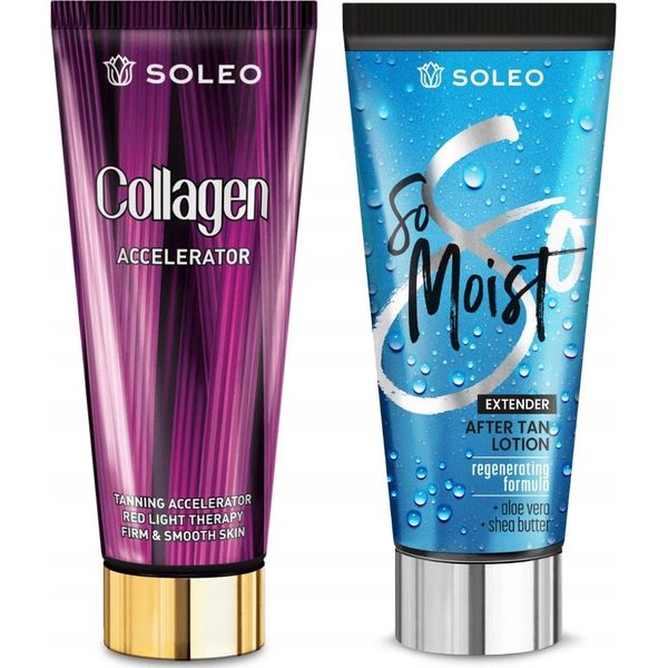 Acceleratore Collagene Soleo + Balsamo Doposole So Moist 200Ml/150Ml Set Promozionale-image