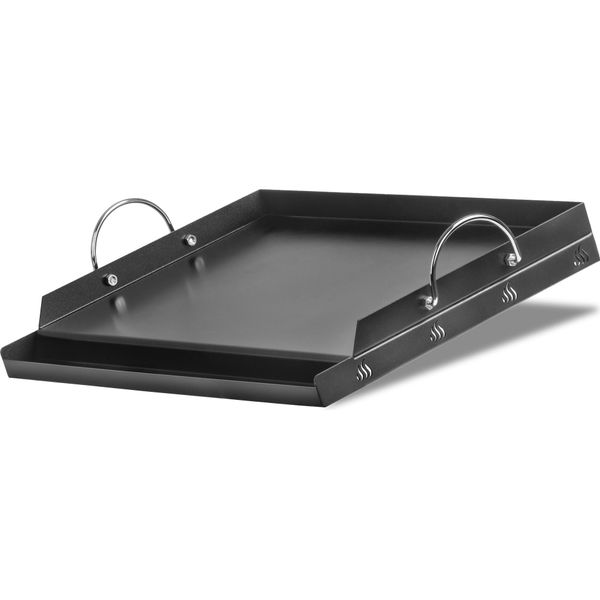Bbq-Toro Piastra Grill In Ceramica 63 X 41 Cm, Piastra Grill Rivestita In Ceramica, Piastra Grill In Acciaio-image