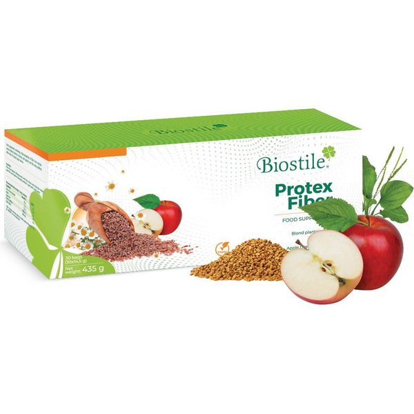 Biostile Protex Fiber – Fibra Digestiva Da Bucce Di Psillio E Cicoria-image
