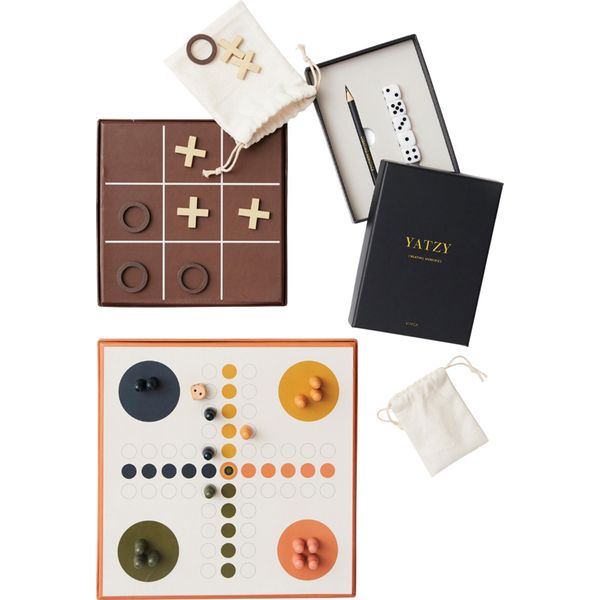 Vinga - Gioco Del Tic Tac Toe XD101 (Taglia Unica) (Bianco Naturale)-image