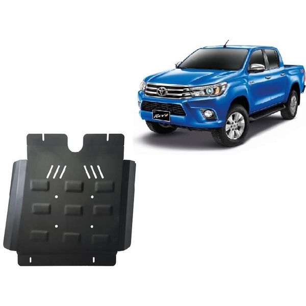 Protezione Antincastro In Acciaio Per Cambio Toyota Hilux Revo-image