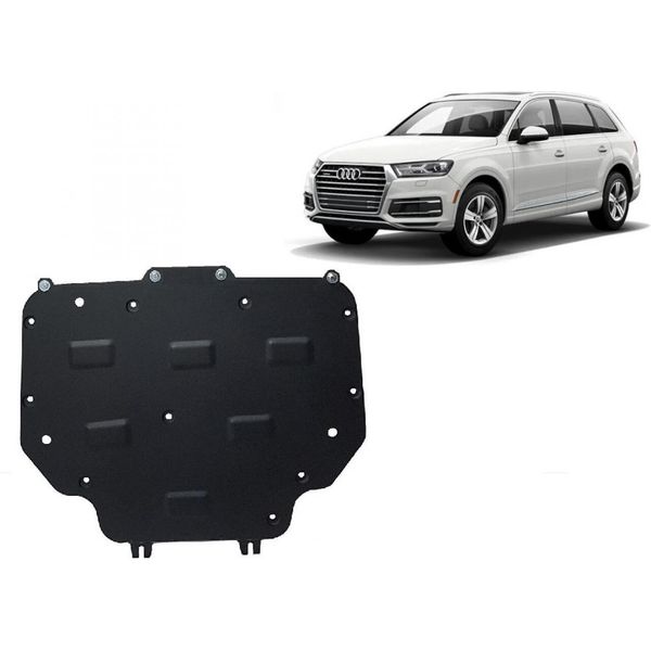 Protezione Antincastro In Acciaio Per Cambio Audi Q7-image