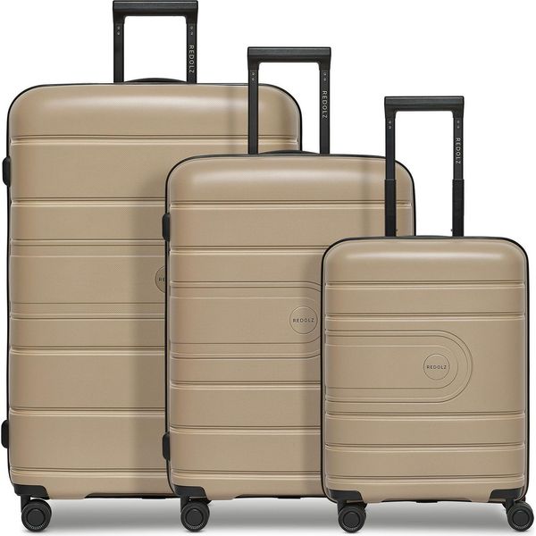Redolz Carrello Essentials 11 Trolley Set 3 -Pezzi Beige-image