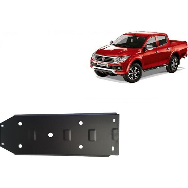 Protezione Antincastro In Acciaio Per Il Serbatoio Del Carburante Fiat Fullback-image