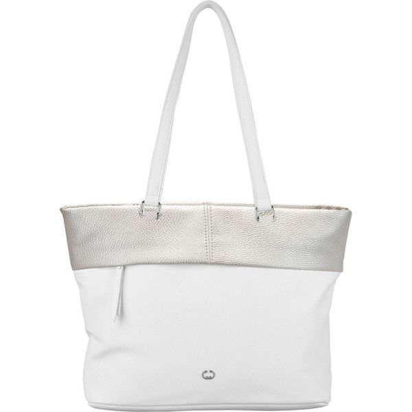 Gerry Weber Borsa Shopper Borsa A Tracolla Keep In Mind Shopper Lhz Metallic Cold Bianco-image