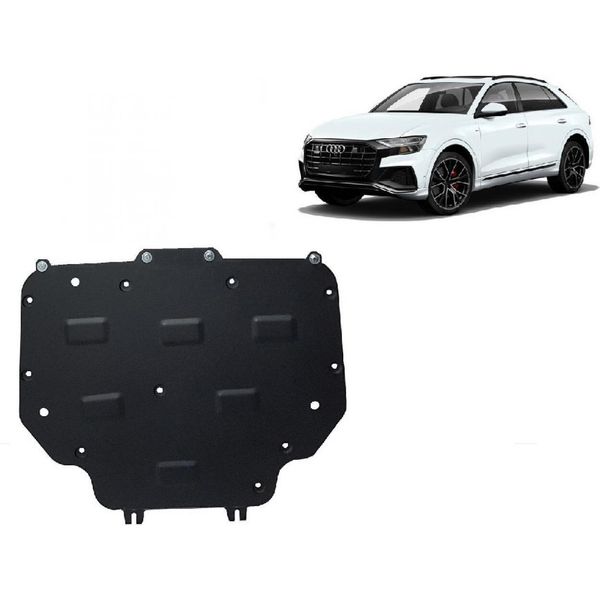 Protezione Antincastro In Acciaio Per Cambio Audi Q8-image