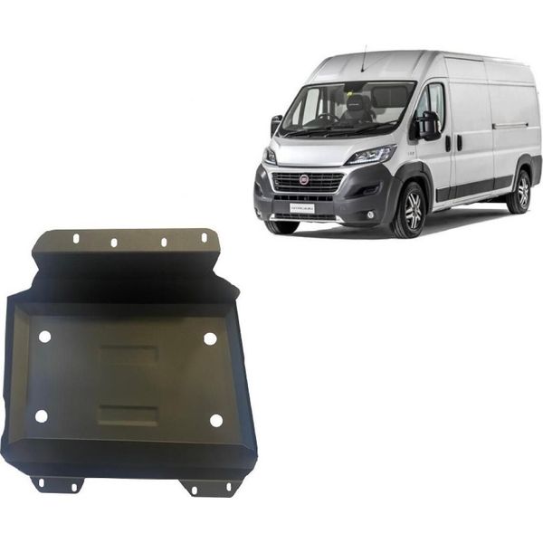 Protezione Antincastro In Acciaio Per Serbatoio Carburante Fiat Ducato-image