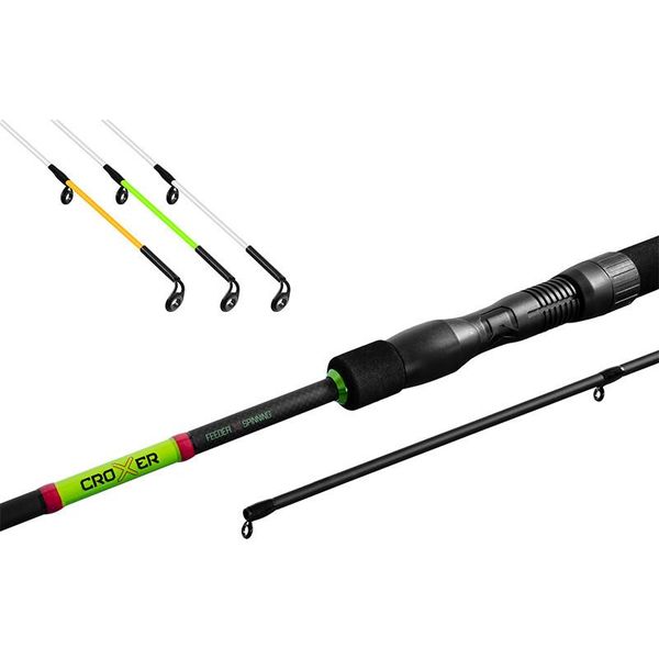 Delphin Croxer, 2.4M, 7.87Ft, 0-45G, 2 Pezzi, Canna Da Pesca Feeder, 101005792-image