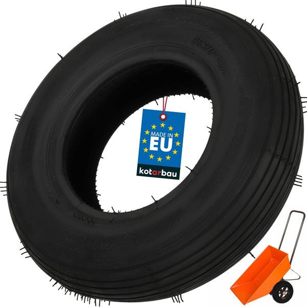 Kotarbau® Ruota Per Carriola 4.00-8 Ruota Per Carriola Gomma Piena Ruota Di Ricambio Camioncino Per Sacchi Pneumatico In Gomma Piena Ruota Per Camioncino Per Sacchi Pneumatico In Gomma Piena Carriola Per Carriola Pneumatico Per Carriola Pneumatico In Gomma Piena Camioncino Per Sacchi-image