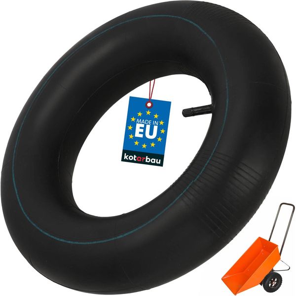 Kotarbau® Tubo Per Carriola 8-4,00 Tubo Di Ricambio Per Ruota Di Carriola Tubo Interno Tubo Con Valvola Diritta Ruota D'aria Tubo Per Carretto Tubo Per Carriola Tubo Di Ricambio Per Carriola-image