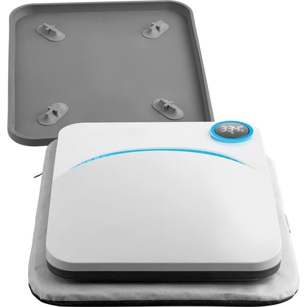 Succebuy Pressa Termica, Pressa Portatile Da 9 X 9 Pollici Per Il Trasferimento A Sublimazione | Rivestita In Teflon | Facile Da Stirare Per Magliette, Borse, Cuscini E Progetti In Vinile Htv-image