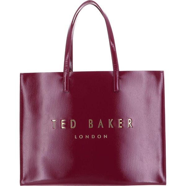 Ted Baker Borsa Shopper Crinkon Crinkle Extra Large Icon Bag Deep - Pink Malva-image