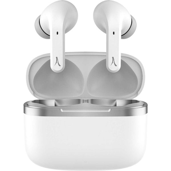 Akashi, Cuffie Bluetooth Senza Fili Con Controllo Tattile, 6 Ore Di Autonomia, Bianco-image