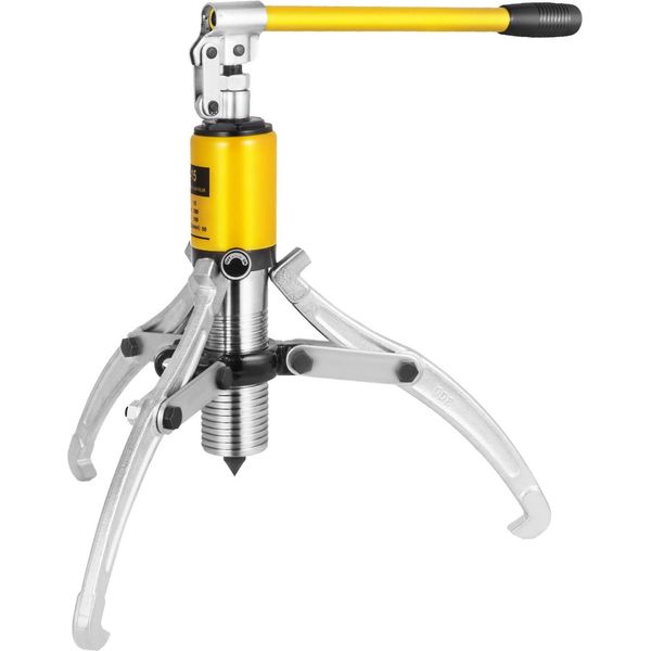 Estrattore Idraulico 15T Estrattore Idraulico Del Mozzo Della Ruota Estrattore Della Ruota Del Palo 3 Ganasce Estrattore Idraulico Dell'ingranaggio/Cuscinetto/Cuscinetto Della Ruota 180 Mm Max. Sbraccio Estrattore Idraulico Per Cuscinetti-image