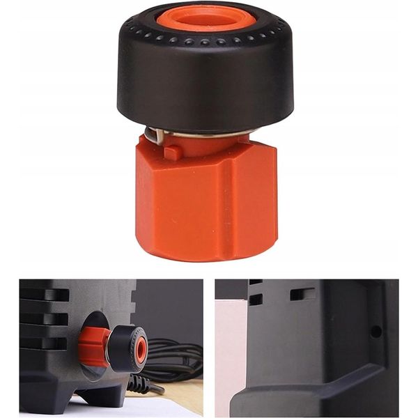 Rosfix Adattatore Clickfit M22 Per Nilfisk – Adattatore Per Idropulitrice Altamente Compatibile | M22X1,5 A Scatto | Per Bosch, Stihl, Gerni-image