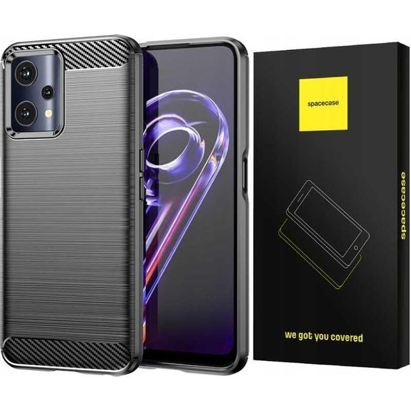 Custodia Spacecase Carbon Per Realme 9 5G/9 Pro Nero-image