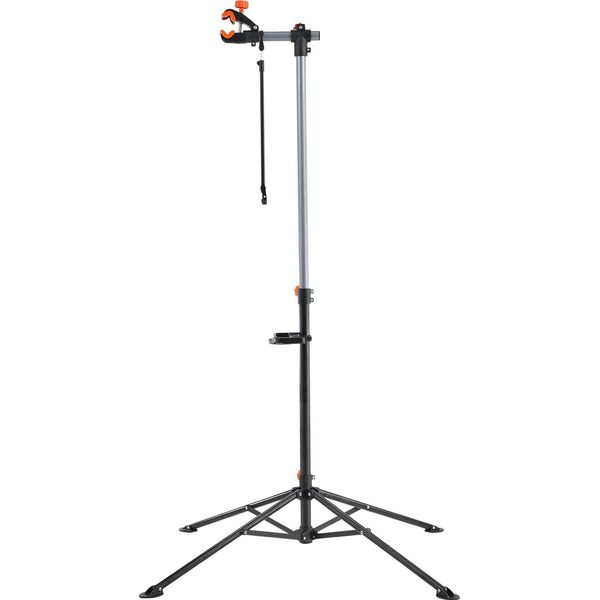 Succebuy Cavalletto In Acciaio Per Riparazioni Di Biciclette Da 80 Lbs, Cavalletto Per La Manutenzione Di Biciclette Regolabile In Altezza Con Vassoio Magnetico Per Gli Attrezzi E Braccio Telescopico, Cavalletto Pieghevole Per Biciclette Da Usare A Casa E In Officina-image