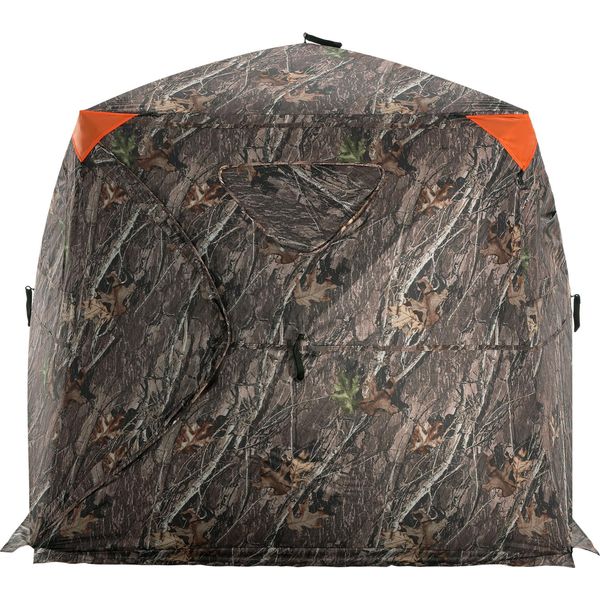 Succebuy Tenda Da Caccia Trasparente A 270°, Tenda Pop-Up Per Cervi Da 4-5 Persone Con Borsa Per Il Trasporto, Tenda Portatile E Robusta, Rete Unidirezionale Per La Caccia Al Tacchino E Al Cervo, Materiale Impermeabile-image