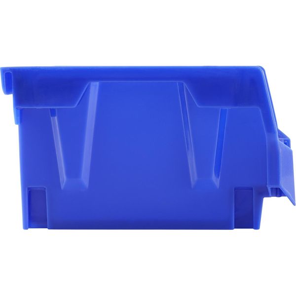Succebuy Contenitori In Plastica, 5 X 4 X 3 Pollici, Contenitori Organizzatori Impilabili, Blu/Rosso, Confezione Da 24, Contenitori Robusti Per Armadio, Cucina, Ufficio, Dispensa-image
