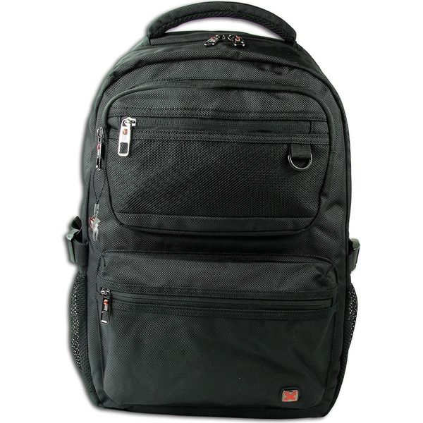 Travel N Meet Zaino Per Laptop, Zaino Imbottito Nero Uomo ORD4218S-image