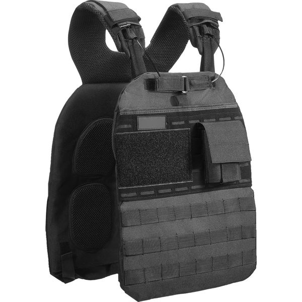 Succebuy Gilet Di Peso, Gilet Di Peso Regolabile Da 40 Libbre Per Uomini E Donne, Dispositivo Di Allenamento Per La Forza E L'allenamento Di Resistenza, Corsa, Camminata, Fitness-image