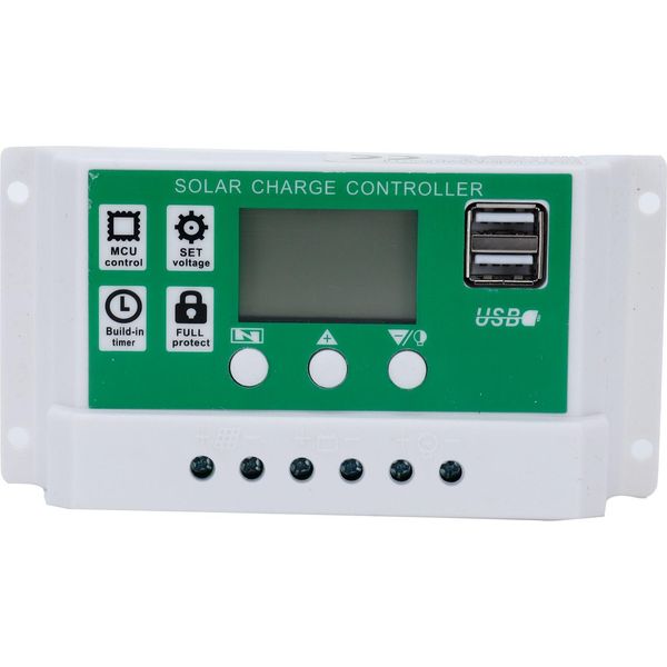 60A 12V 24V Pwm Pannello Solare Regolatore Di Carica Regolatore Di Carica Auto Focusing Tracking-image