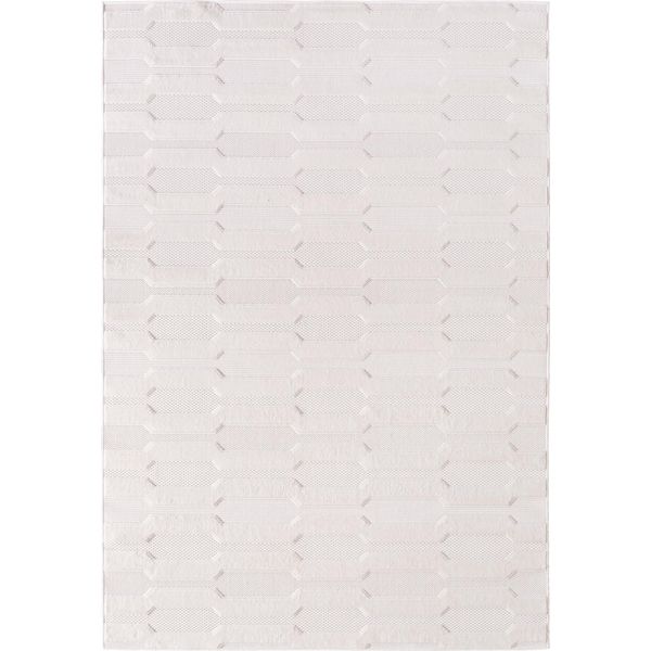 Doha Veyra Tappeto Pelo Corto Runner 80X250Cm Crema-image