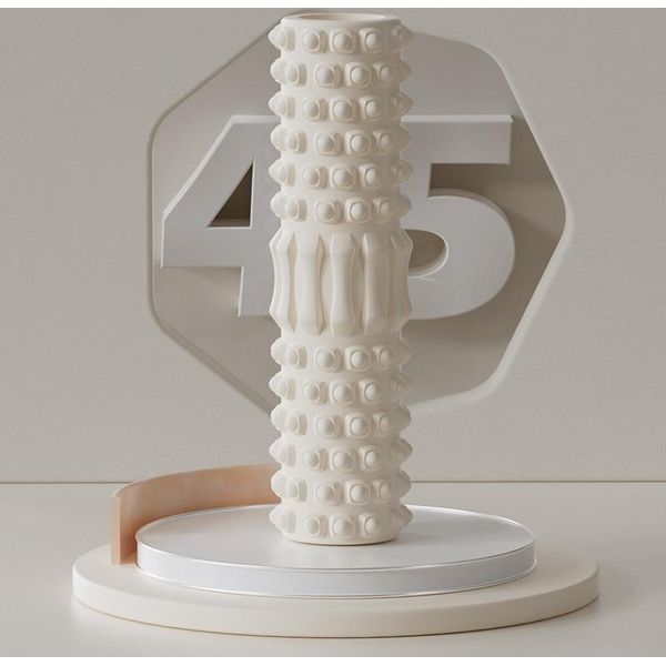 Inf Foam Roller Yoga Colonna Beige-image