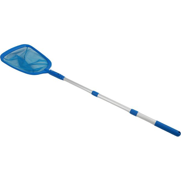 Kit Per La Pulizia Della Piscina Con Asta Telescopica Di 45-88 Cm, Spazzola A Rete A Maglia Fine Per Piscine, Spa E Vasche Idromassaggio-image