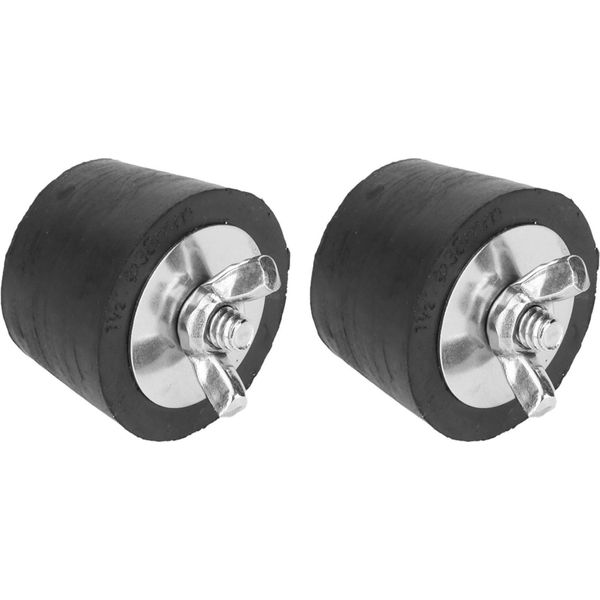 2PCS 1.5In Gomma Di Espansione Svernamento Spina Per Piscina Spa Pipework Raccordi Invernali-image