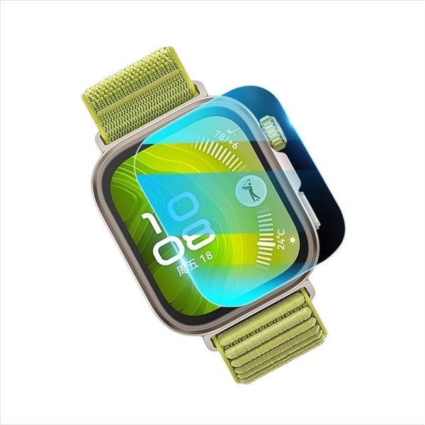Inf 2 Pezzi Pellicola Protettiva In Vetro Temperato Per Huawei Watch Fit4-image