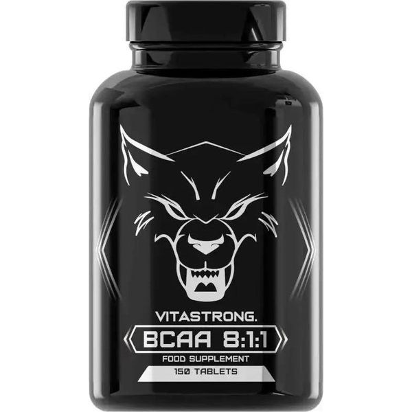 Compresse Bcaa 8:1:1, Aminoacidi 5000Mg Con Vitamina B6, L Leucina, Valina, Aminoacidi Essenziali E Vitamina B6, 150 Compresse Di Aminoacidi Bcaa-image