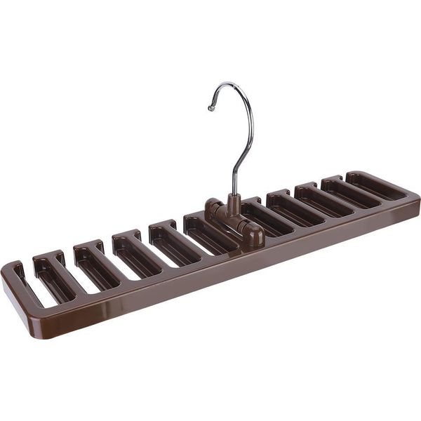 Multifunzione Cravatta Rack Hanger Rotante Gancio Cintura Holder Armadio Cravatte Storage Organizerbrown-image