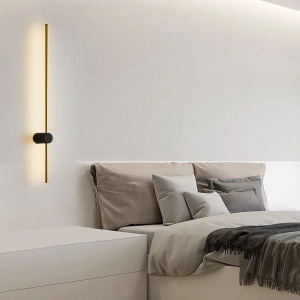 Lampada Da Parete Toolight Led LHJ062-W Black-Gold-image
