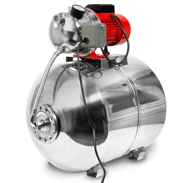 Eberth Per Acquedotti Domestici Portata 3600 L/H, Pressione Di Mandata 5 Bar, 750 W, Pompa Con Pressostato Per Funzionamento Automatico, Autoadescante, Altezza Di Aspirazione 9 M-image