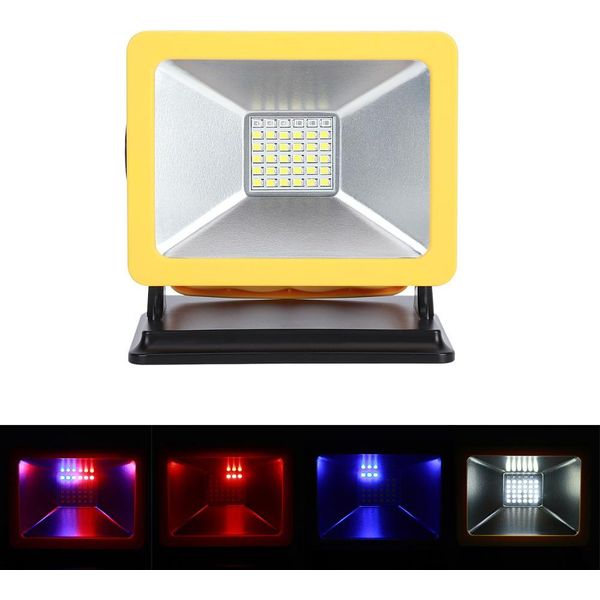 30W Led Usb Ricaricabile Flood Light Portatile Impermeabile Luci Di Emergenza Per Il Campeggio All'aperto-image