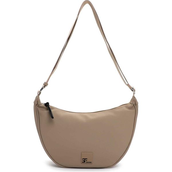 Suri Frey Borsa A Tracolla Sfy Shiny Pouch Bag Sand Grigio Talpa-image